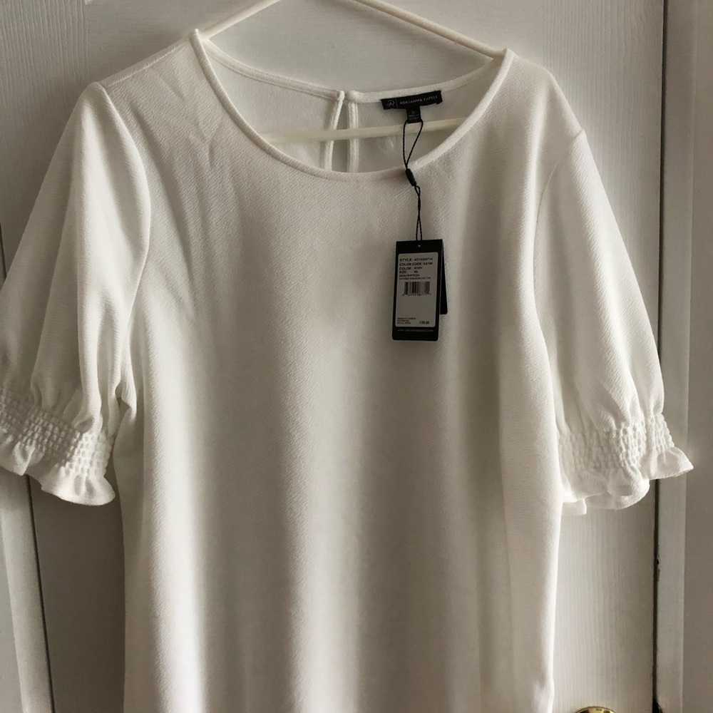 Adrianna Papell white top